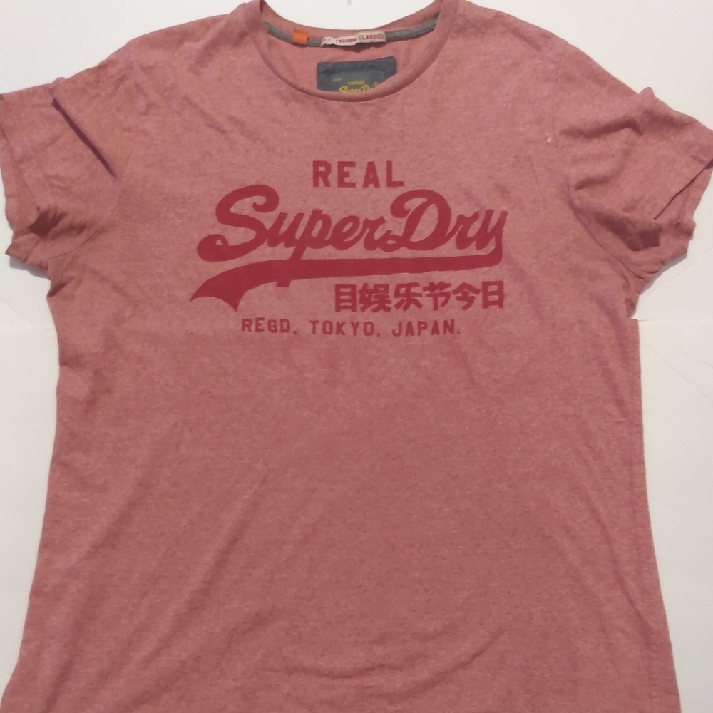Men's Superdry Vintage Logo Tri T-shirt bold lette